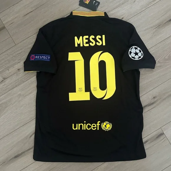 Barcelona Messi Jersey 13/14 Black - Picture 2 of 6